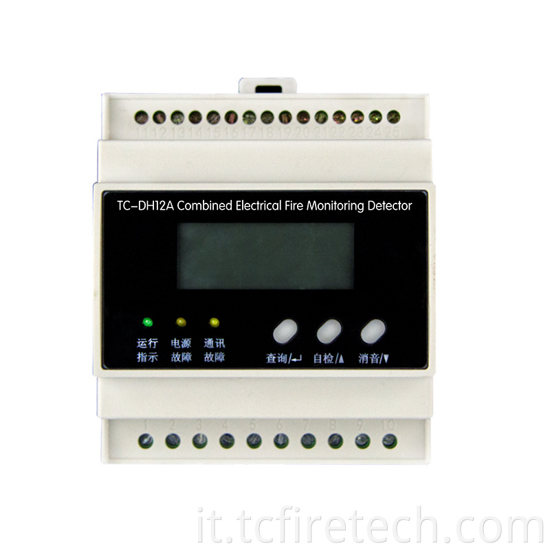 Tc Dh12a Combined Electrical Fire Monitoring Detector